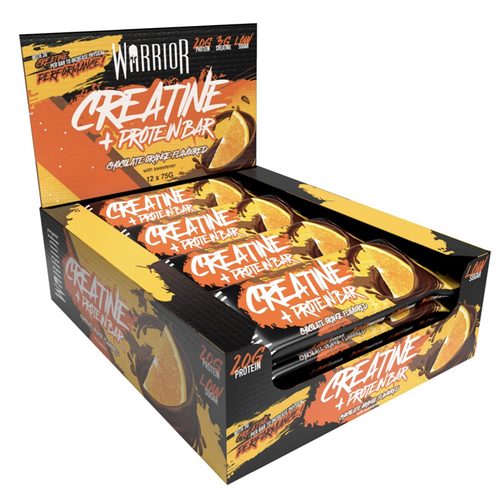 Warrior Creatine Bars 12x75g